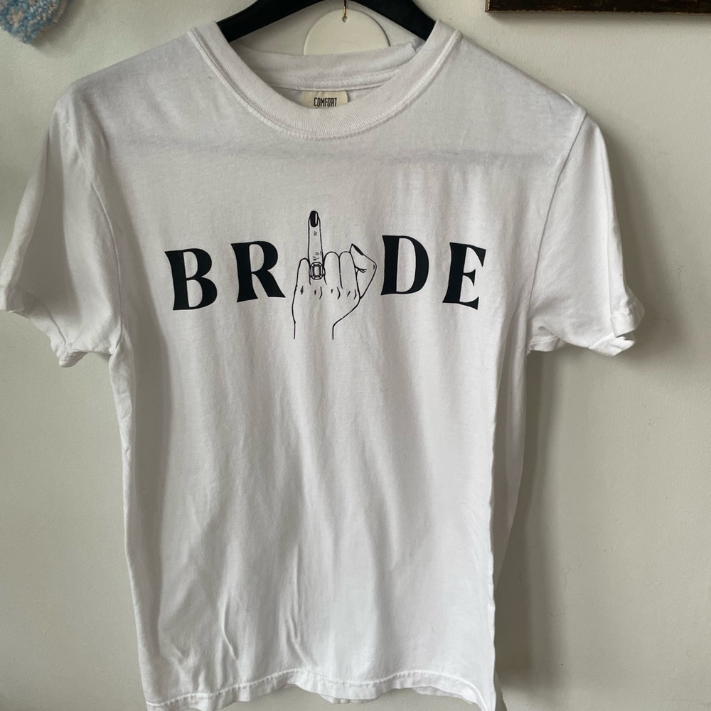 Size Small Bride White Graphic Tee - Picture 2 of 4